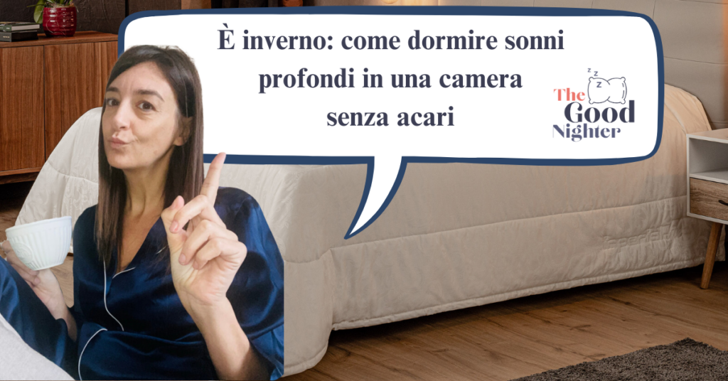È inverno come dormire sonni profondi in una camera senza acari